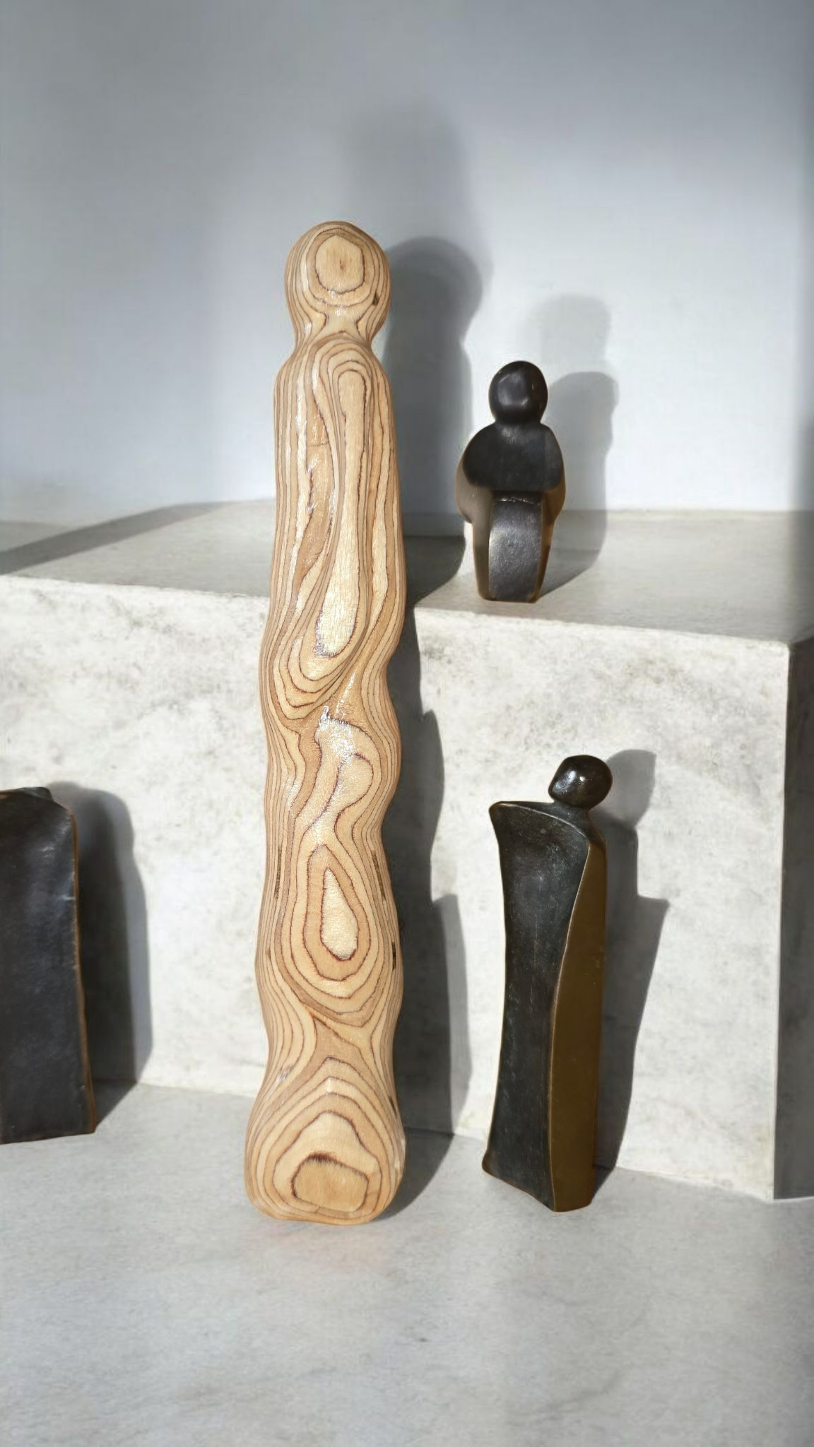 Der Herr Holzskulptur Einzelstück Massivholz, erotische Phantasien