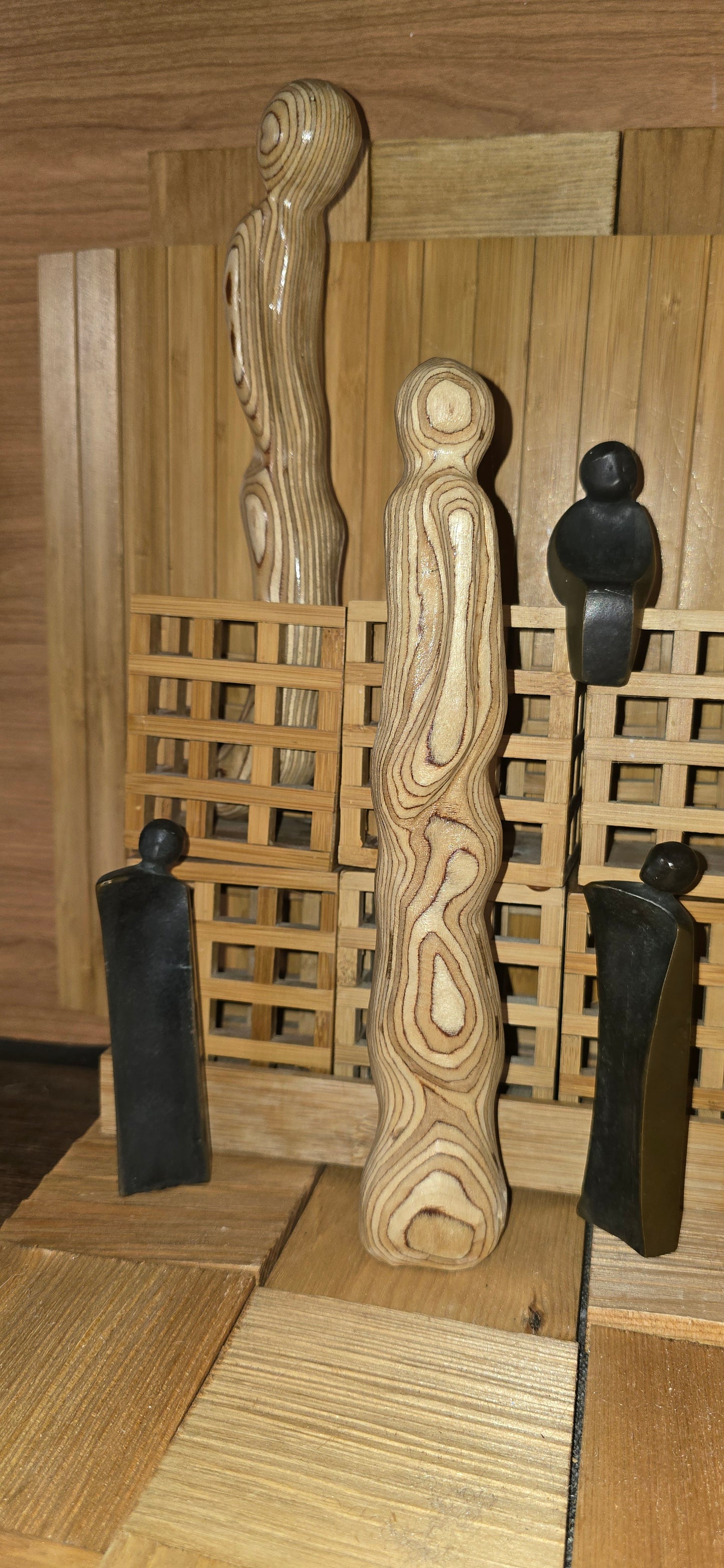 Der Herr  Holzskulptur Einzelstück Massivholz, erotische Phantasien